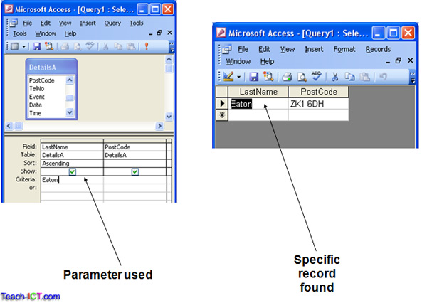 parameter query